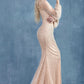 Iris Gown With Long Sleeves - RoshelLuxe.com