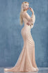 Iris Gown With Long Sleeves - RoshelLuxe.com