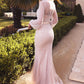 Iris Gown With Long Sleeves - RoshelLuxe.com