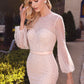 Iris Gown With Long Sleeves - RoshelLuxe.com
