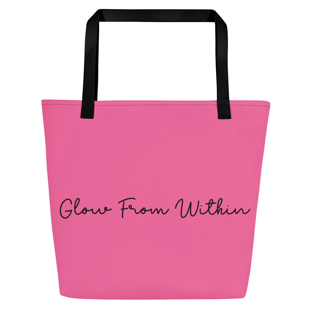 All-Over Print Large Tote Bag - RoshelLuxe.com