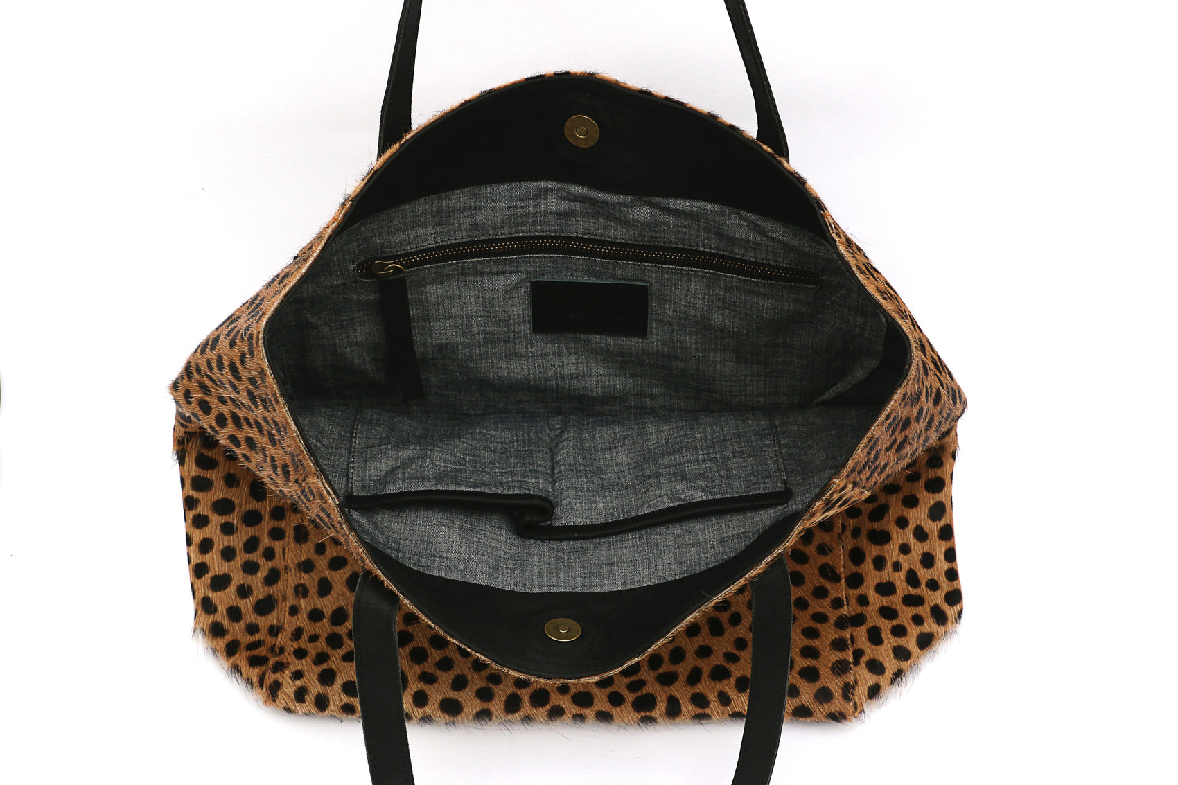 The Shopper Leopard Tote - RoshelLuxe.com