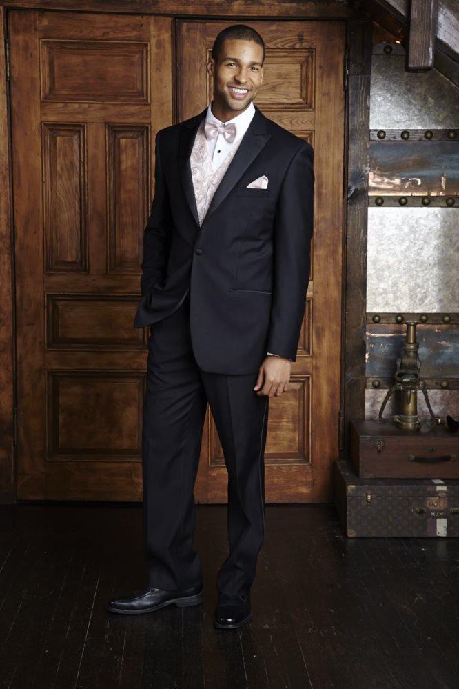 "Vermont" Black Tuxedo Jacket