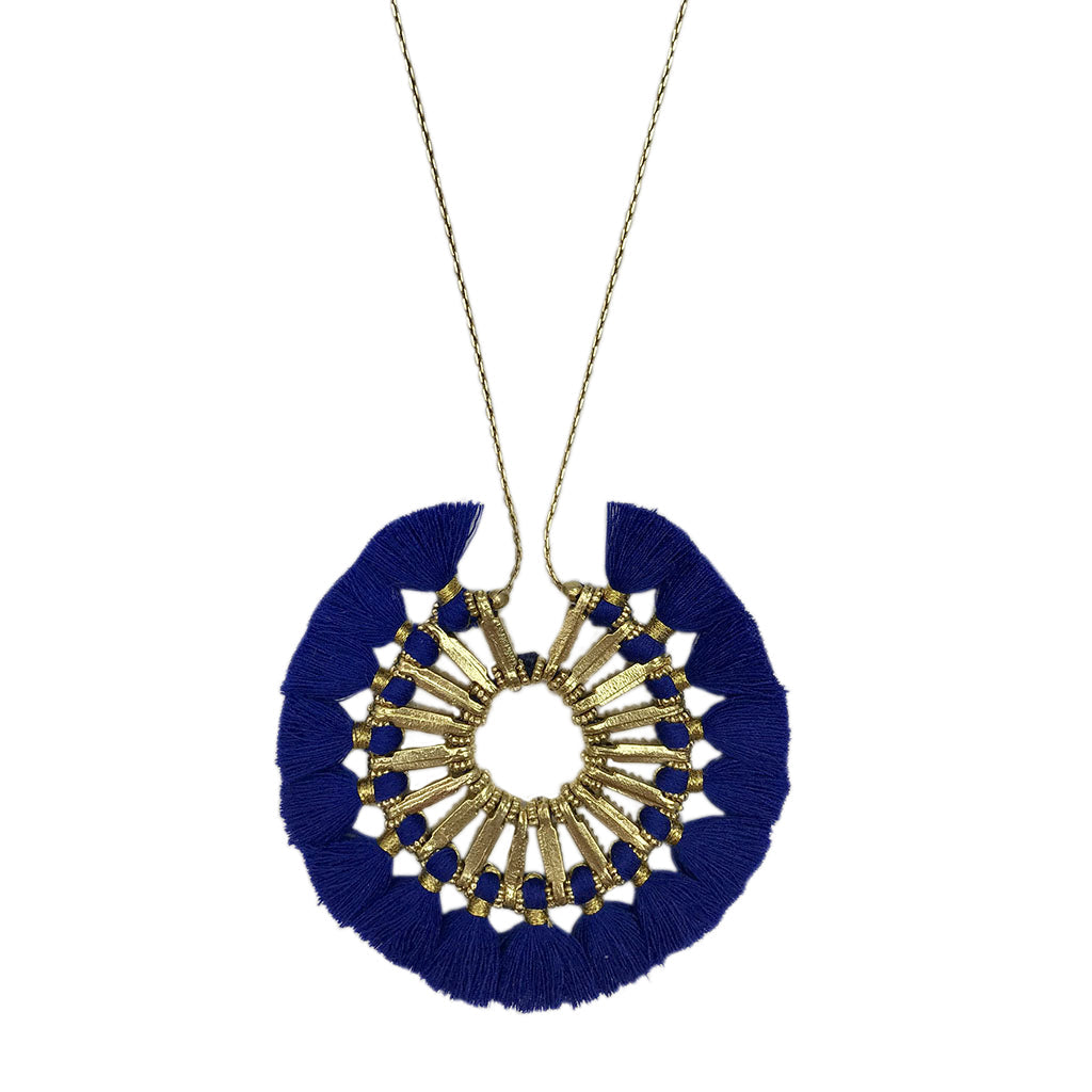 Tassel Halo Necklace - RoshelLuxe.com