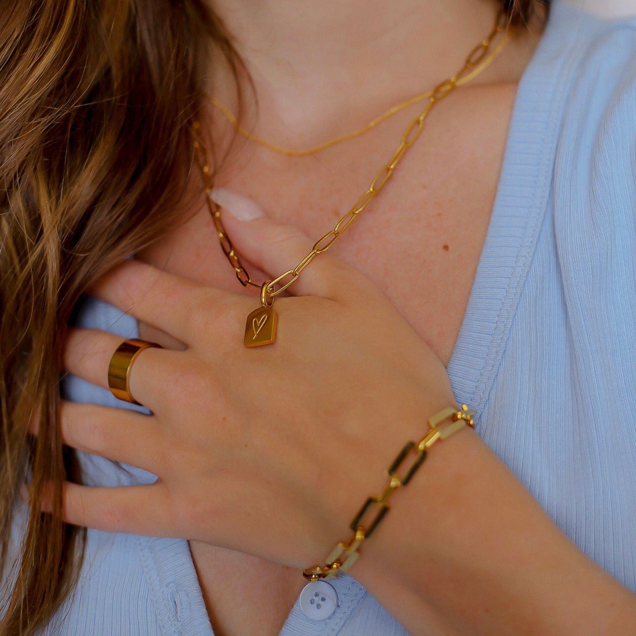 Boho Heart Necklace - RoshelLuxe.com