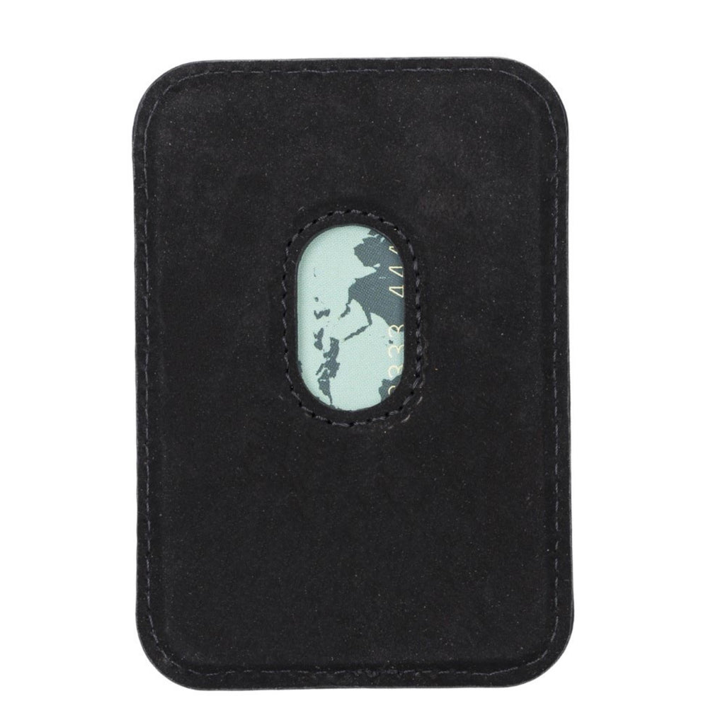 Cortland Full-Grain Leather Card Holder Wallet with Magnet