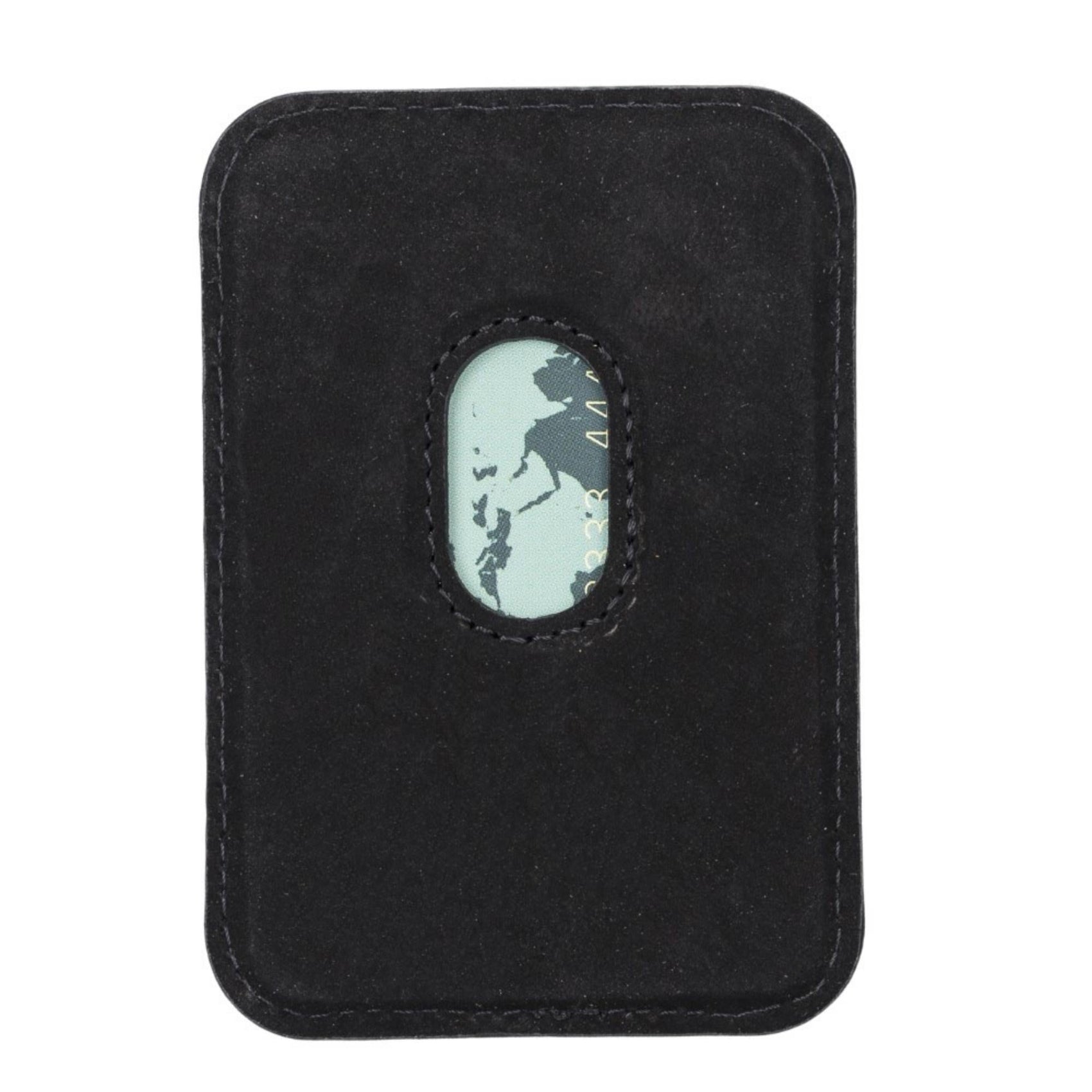 Cortland Full-Grain Leather Card Holder Wallet with Magnet - RoshelLuxe.com