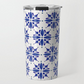Dark Blue Tile Travel Mug - RoshelLuxe.com