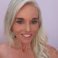 Chalcedony Gold Cluster Necklace - RoshelLuxe.com