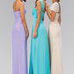 One Shoulder Ruched Long Dress with Sweetheart Neckline - RoshelLuxe.com