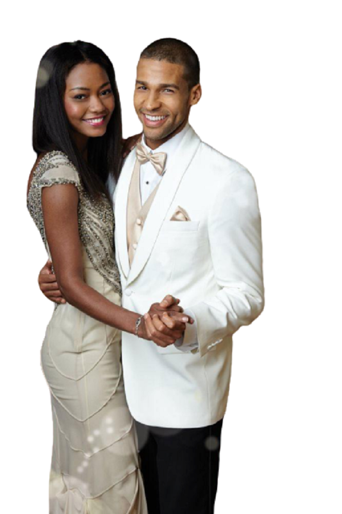 "Hamilton" Light Ivory Dinner Jacket Shawl (Separates) - RoshelLuxe.com