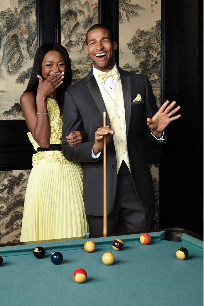 "Heritage" Black Tuxedo Jacket Notch (Separates) - RoshelLuxe.com