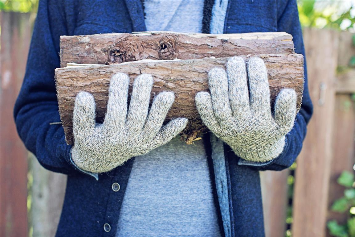 Iditarod 100% Alpaca Double-Thick Reversible Gloves - RoshelLuxe.com
