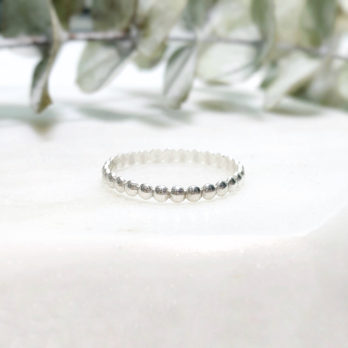 Beaded Stacking Ring - RoshelLuxe.com