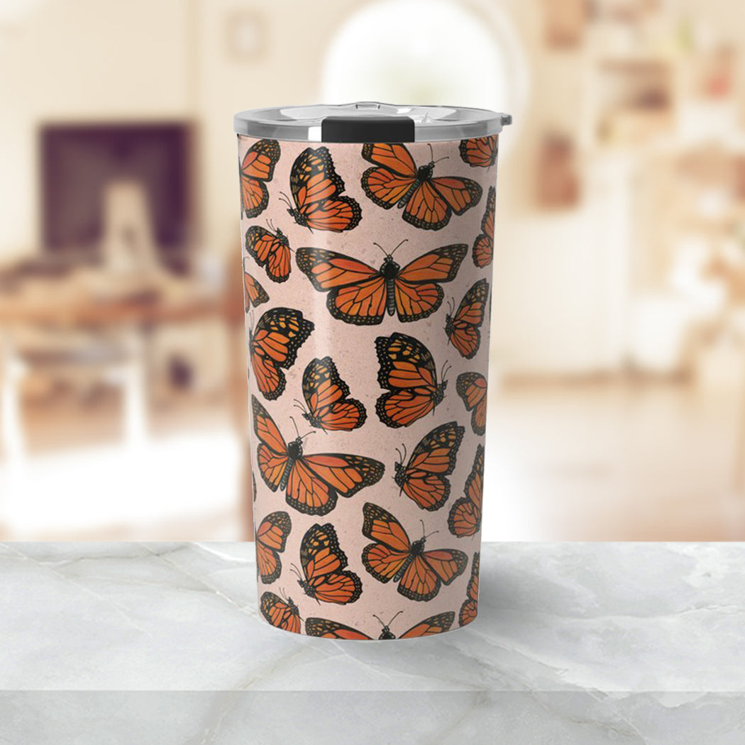 Monarch Butterfly Travel Mug - RoshelLuxe.com