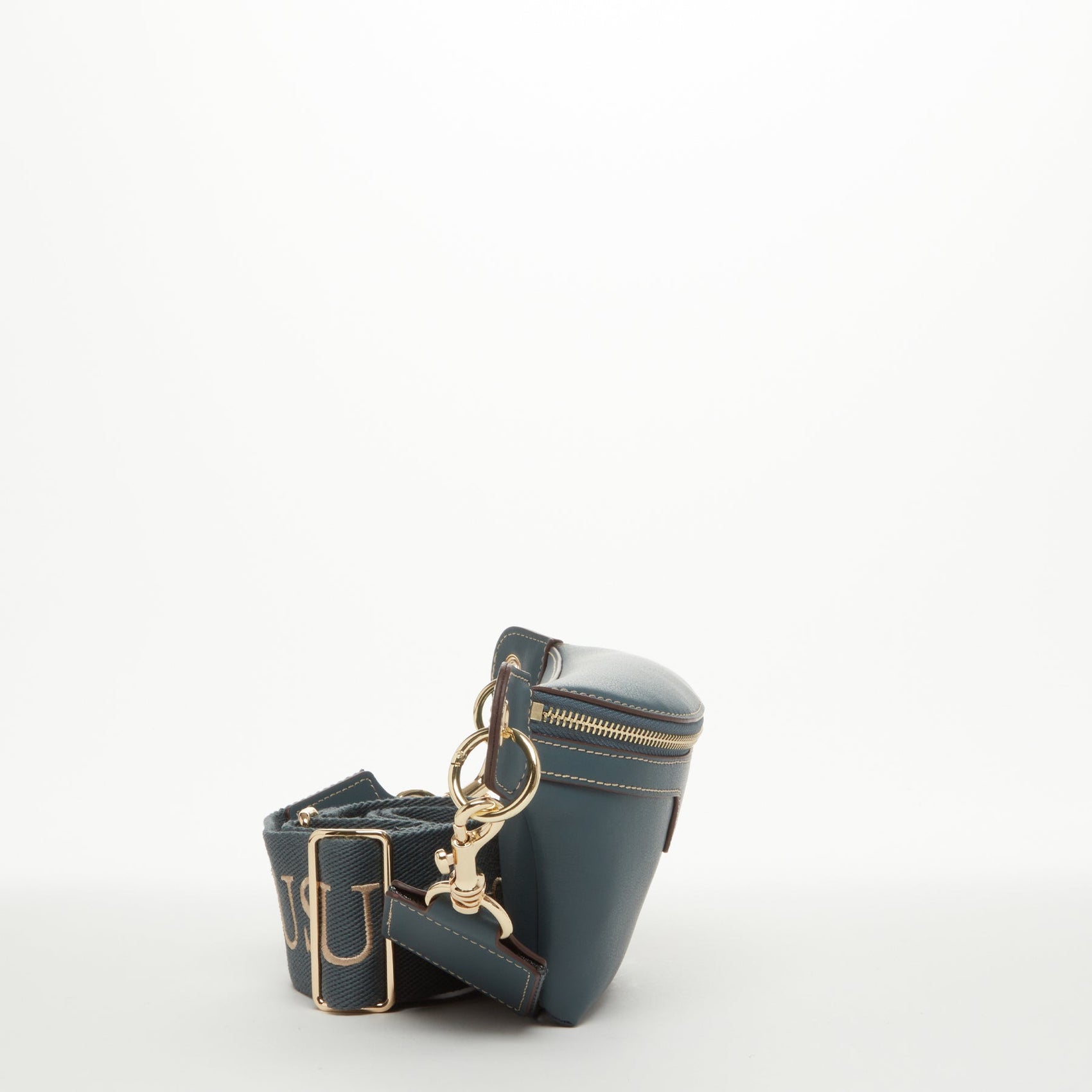 Chest Sling Bag Shoulder Sling Bag Small Blue Leather Crossbody - RoshelLuxe.com