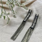 Silver Temple Tassel Earrings - RoshelLuxe.com