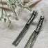 Silver Temple Tassel Earrings - RoshelLuxe.com