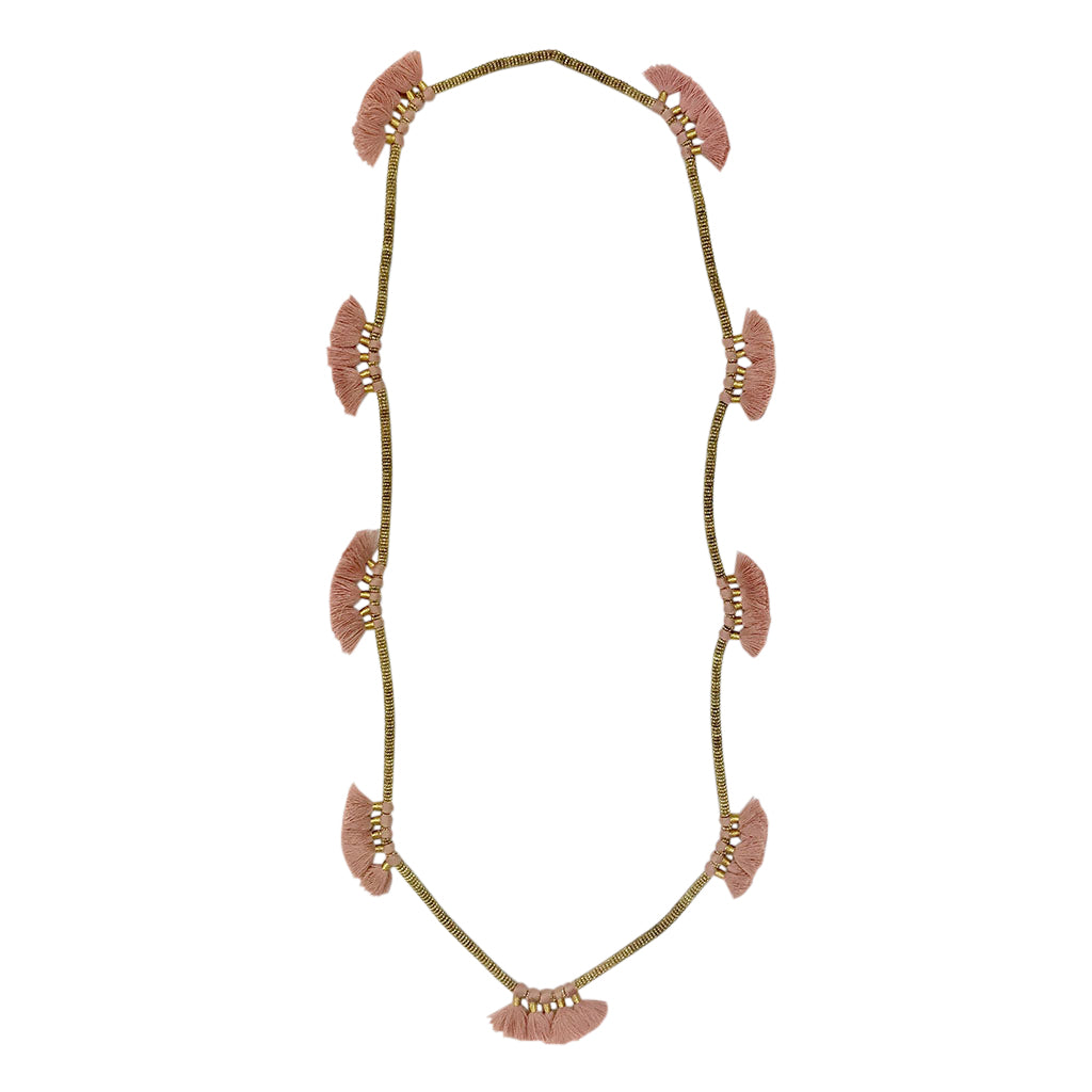 Hamsi Tassel Necklace - RoshelLuxe.com