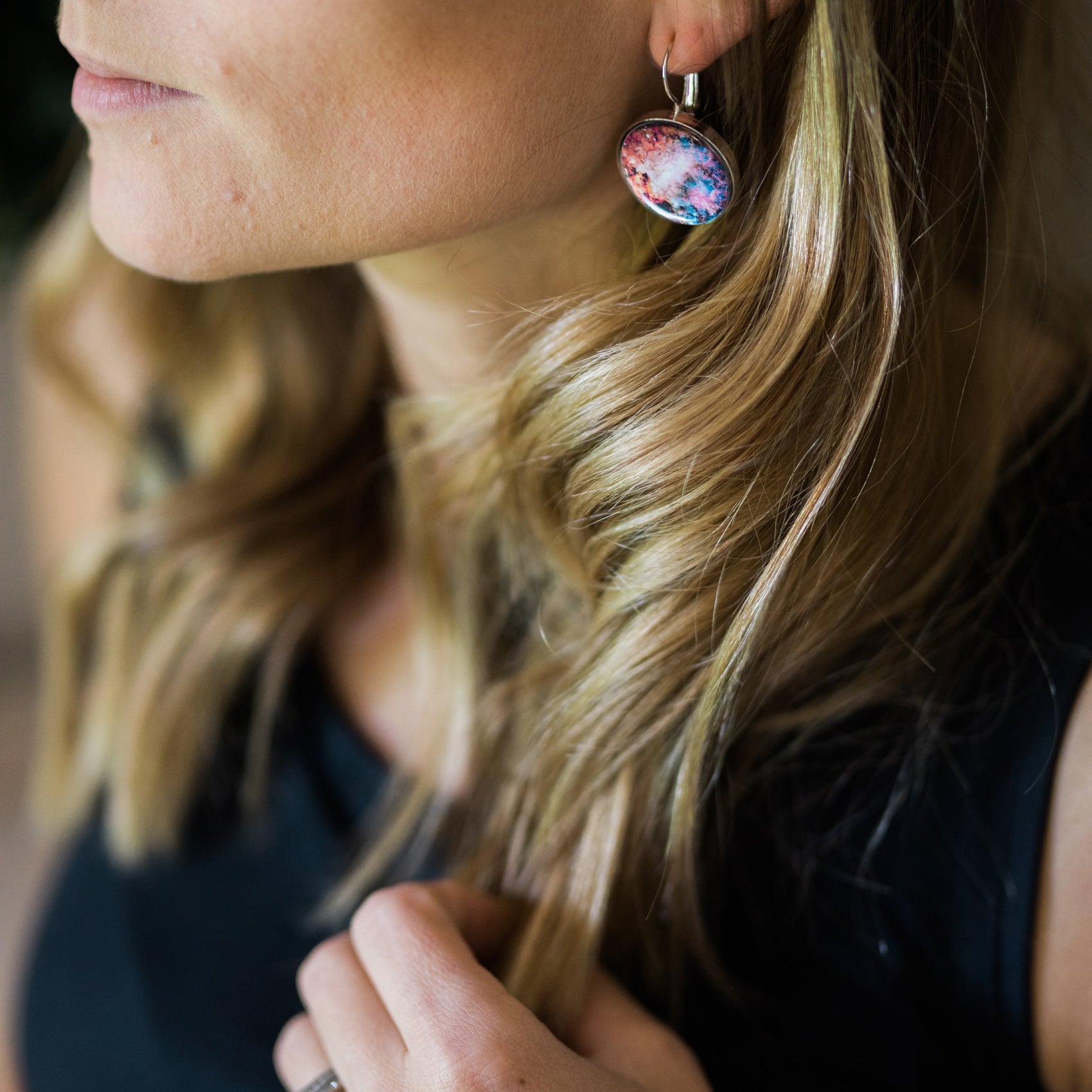 Interchangeable Nebula Earrings - RoshelLuxe.com