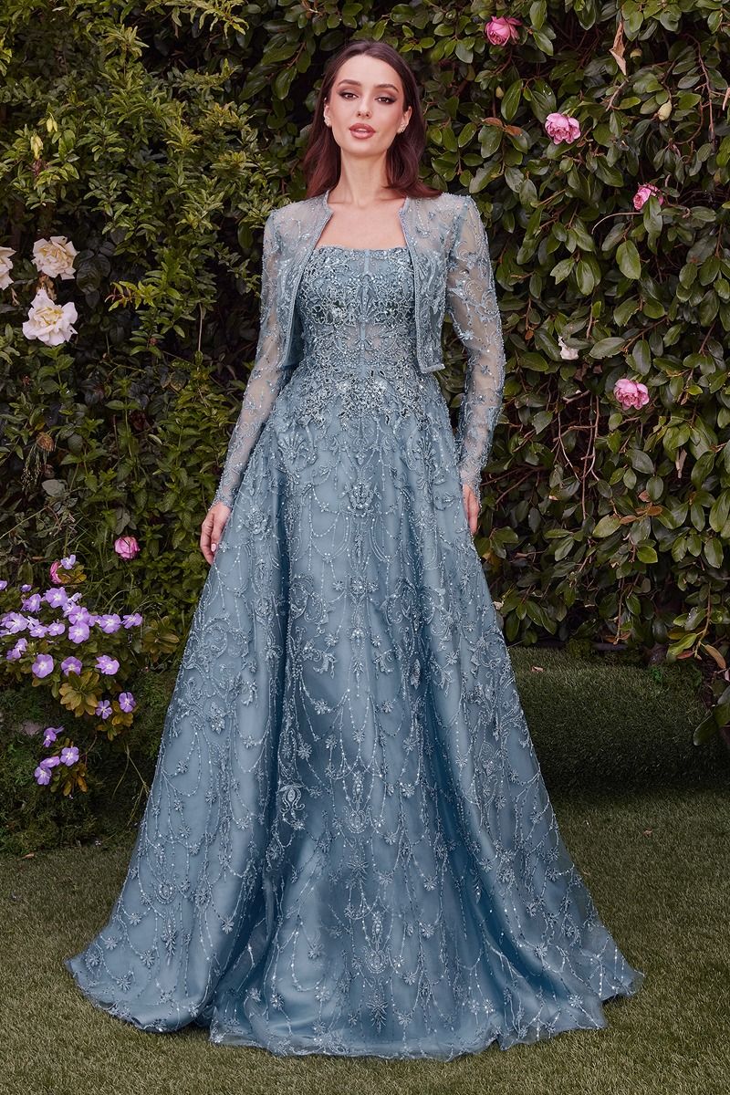 Your Majesty Bolero Gown - RoshelLuxe.com