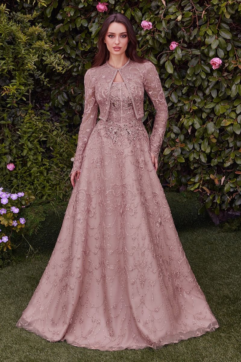 Your Majesty Bolero Gown - RoshelLuxe.com