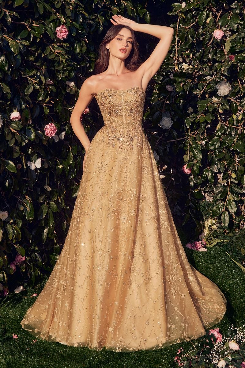 Your Majesty Bolero Gown - RoshelLuxe.com
