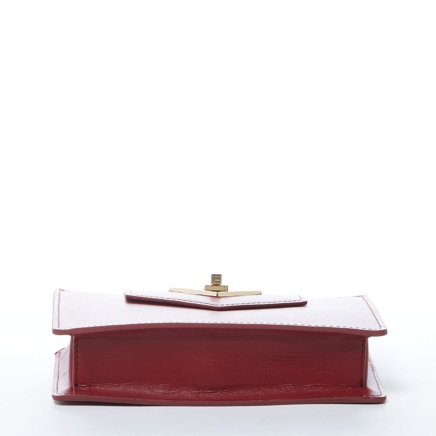 Mini Crossbody Bag Small Leather Burgundy Purse Wristlet Women's Handbag - RoshelLuxe.com