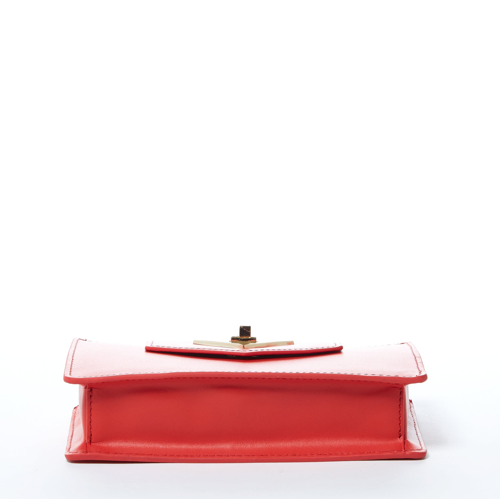 Mini Crossbody Bag Small Leather Red Purse Wristlet Women's Handbag - RoshelLuxe.com
