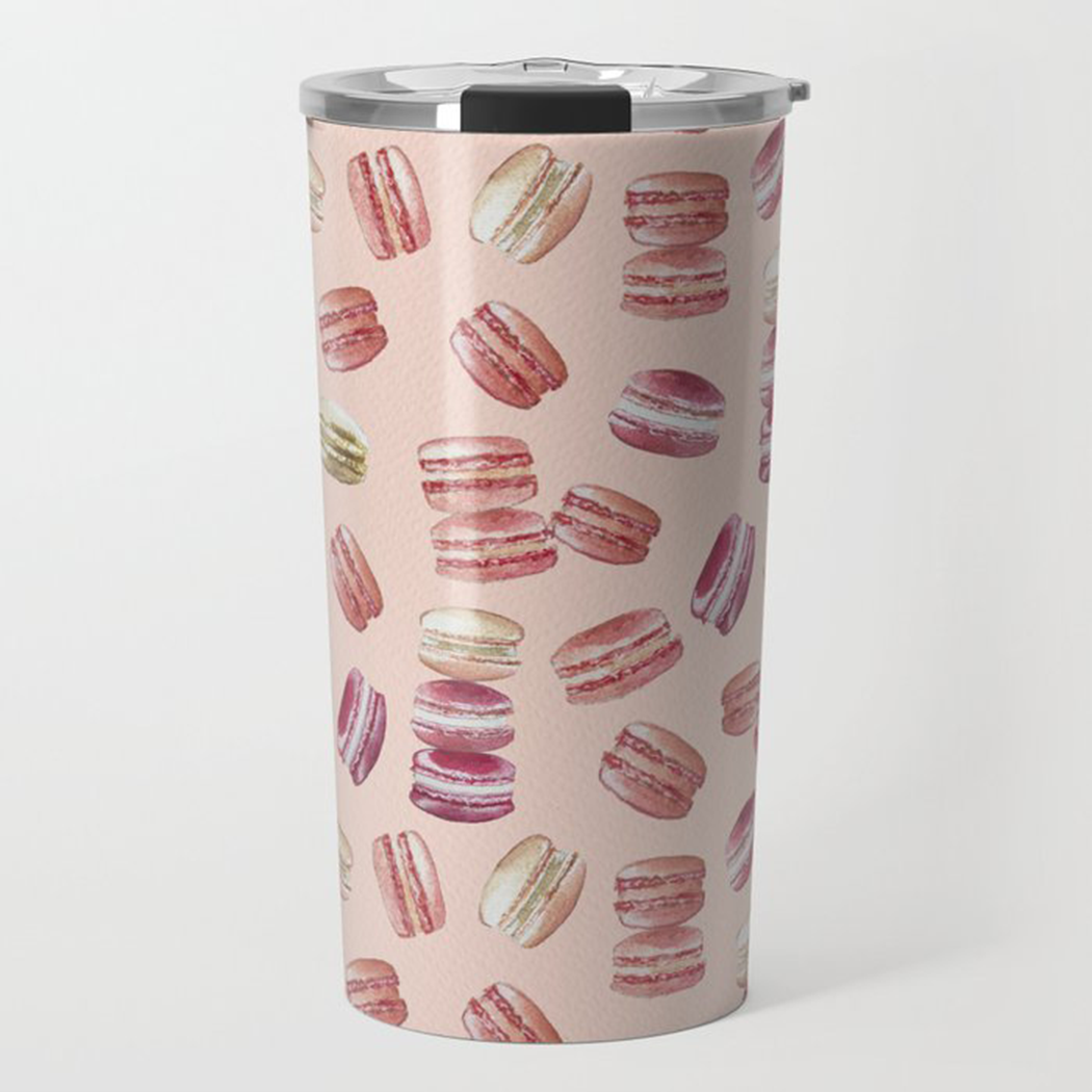 Macaron Travel Mug - RoshelLuxe.com