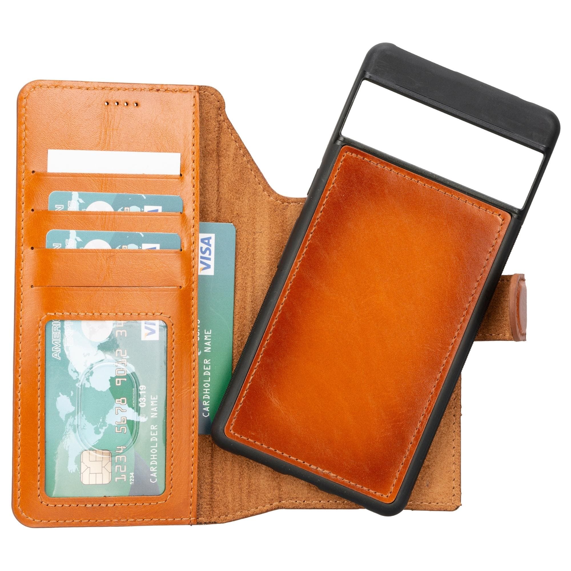 Sheridan Detachable Leather Google Pixel 8 Wallet Case