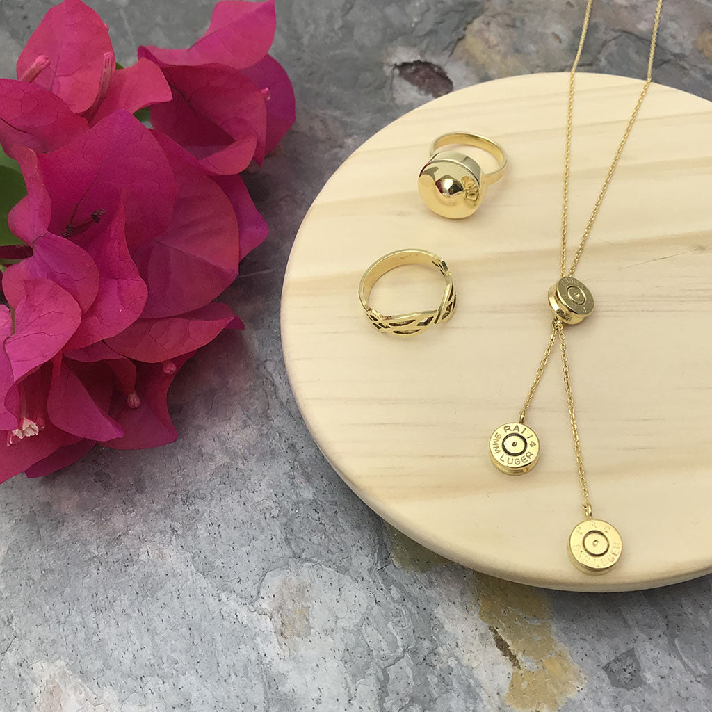 Bullet Cluster Necklace - RoshelLuxe.com