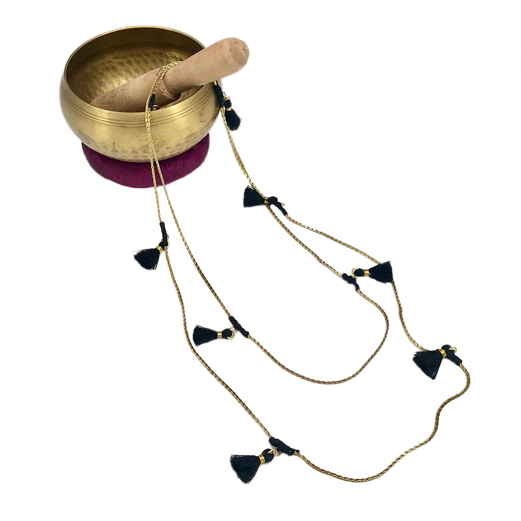 Ananya Tassel Necklace - RoshelLuxe.com
