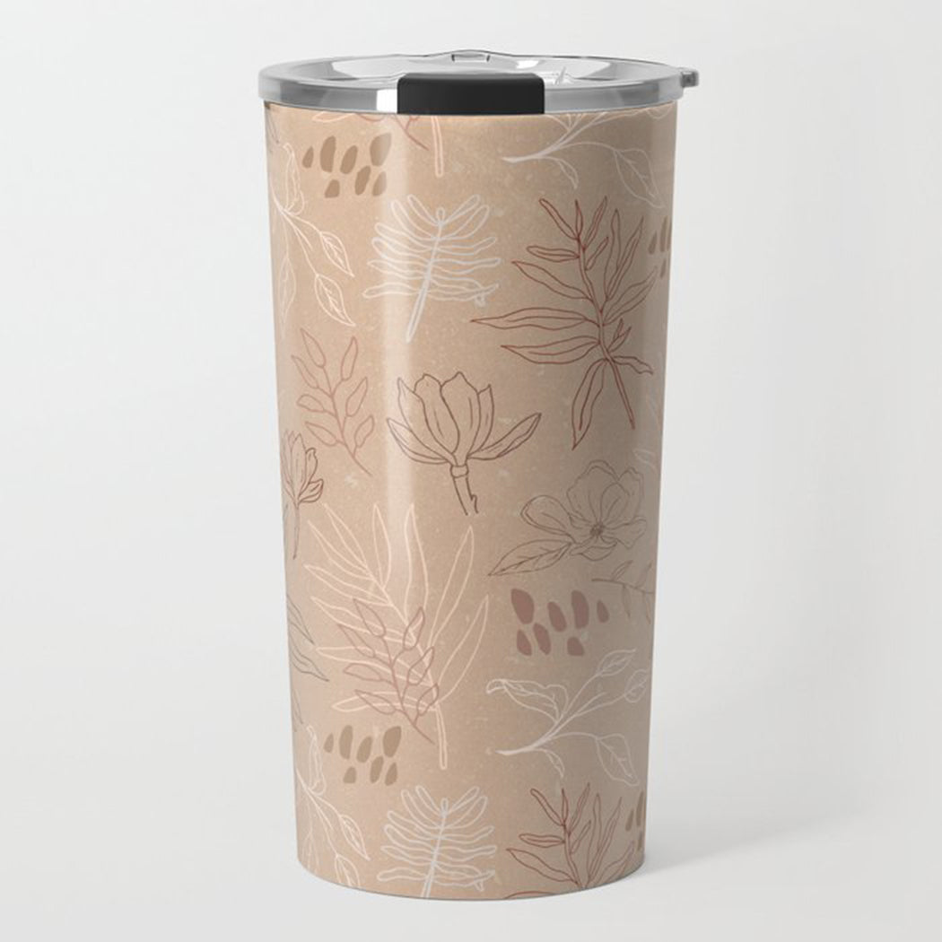 Desert Leaf Travel Mug - RoshelLuxe.com