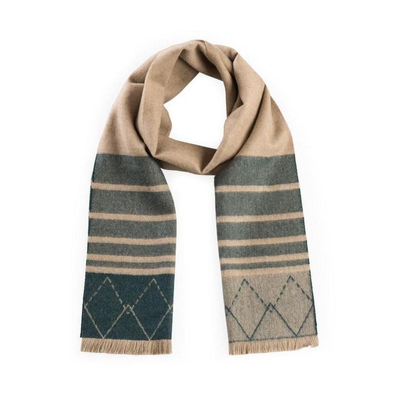 ZigZag Alpaca Scarf - RoshelLuxe.com